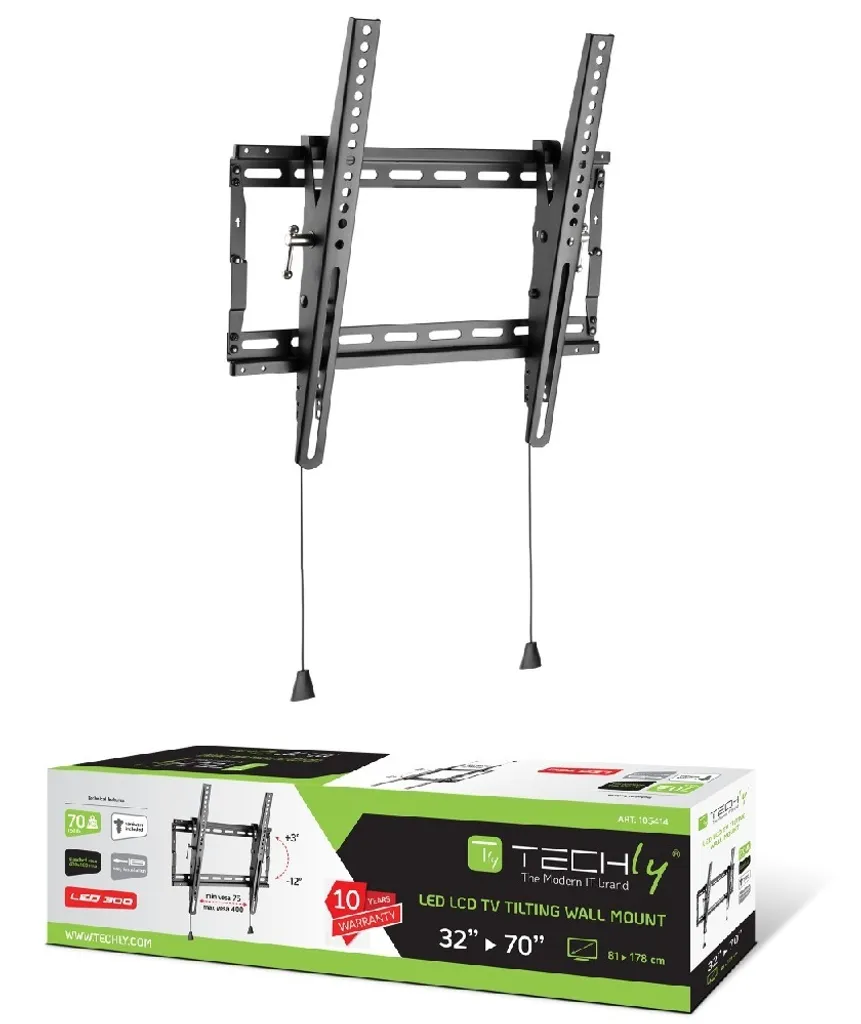Supporto Parete Professionale Techly ICA-PLB-59T per Display 70'' - 7