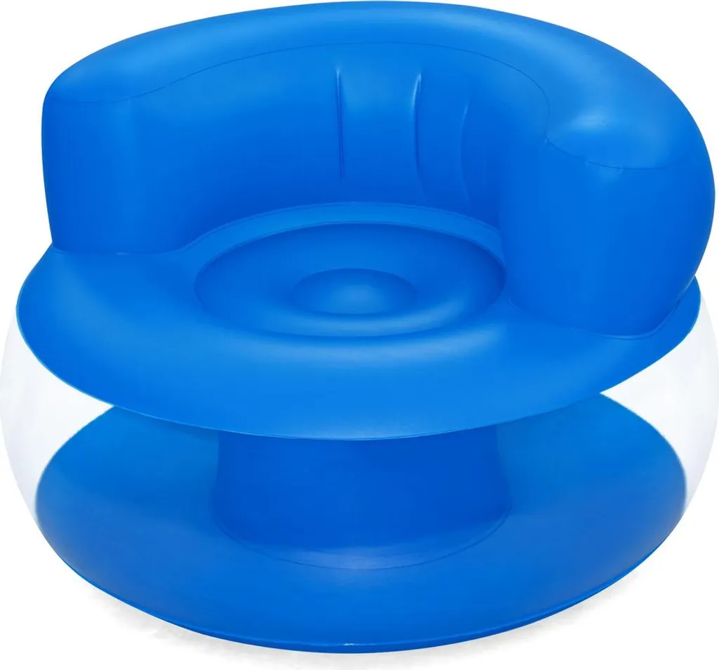 Fauteuil gonflable résistant avec dossier large et assise stable - 21