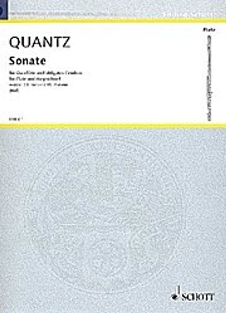 Sonate e-Moll : für Flöte undobligates Cembalo (Klavier)