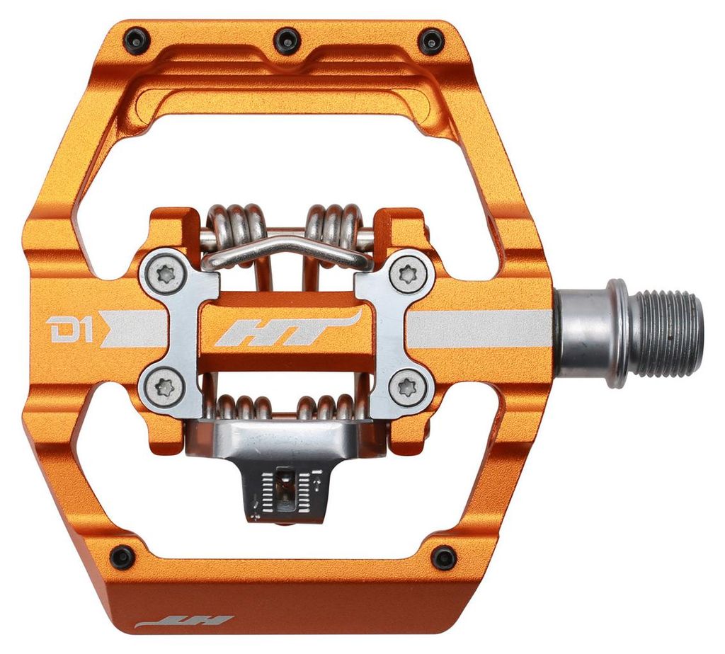 Ht Components Pedale D1 Duo Orange