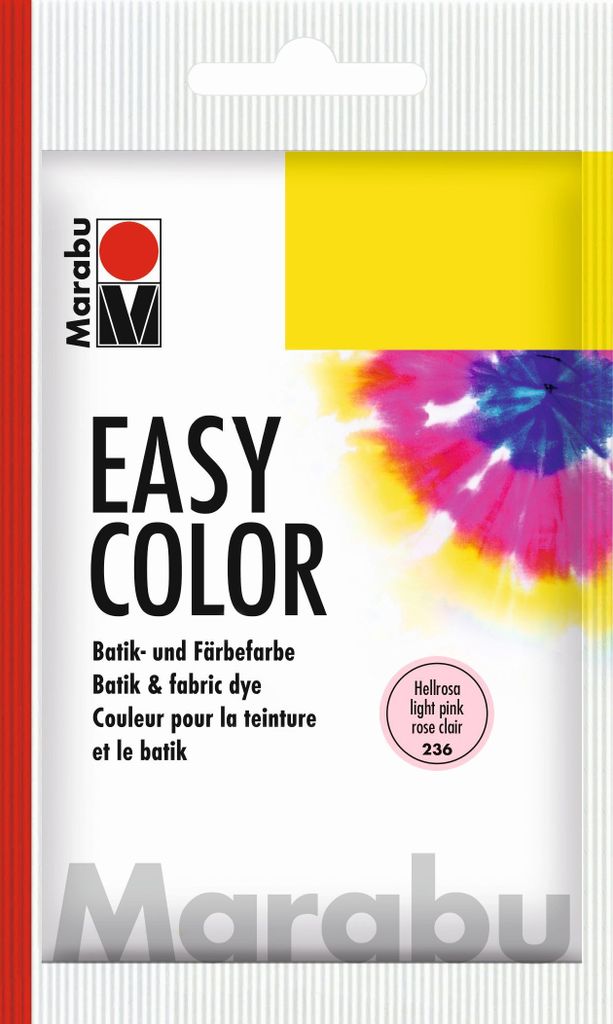 Marabu Batikfarbe Easy Color 25 g hellrosa 236