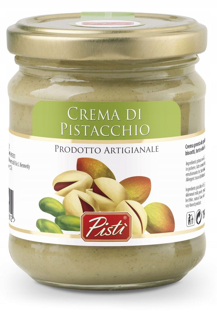 Crème de pistache sicilienne, 200 g, marque Pisti Image du produit 