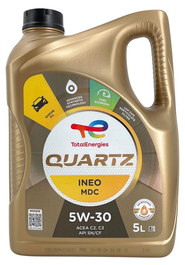 Total Quartz Ineo MDC 5W-30 5 Liter (214031) Produktbild 