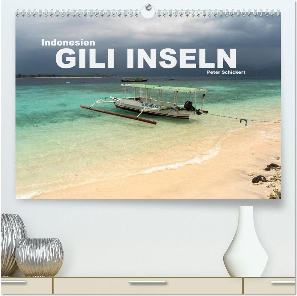 Indonesien: Gili Inseln (hochwertiger Premium Wandkalender 2026 DIN A2 quer), Kunstdruck in Hochglanz