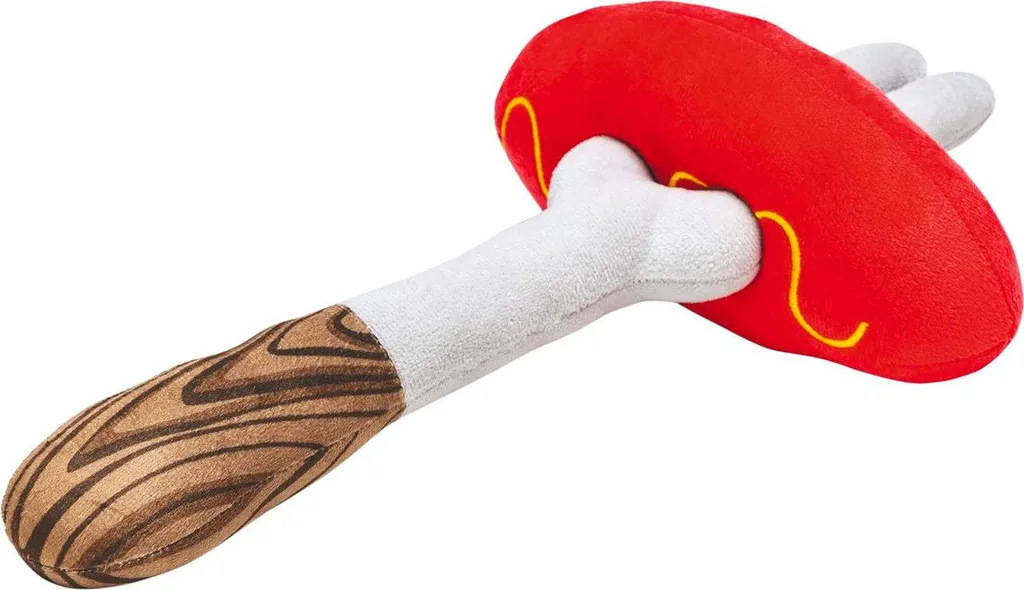 Beeztees BBQ Peluche Cane Forchetta e Salsiccia - Idea Regalo 33cm