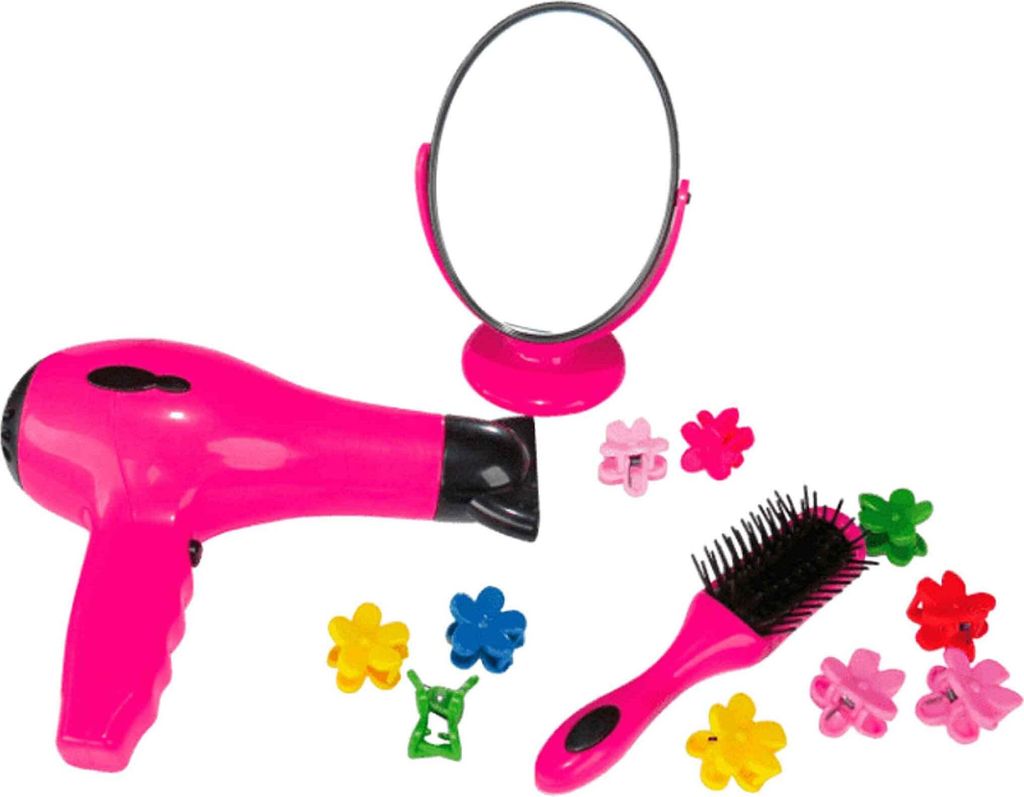 Playland Kinder Friseur Set 1363-AN Fön