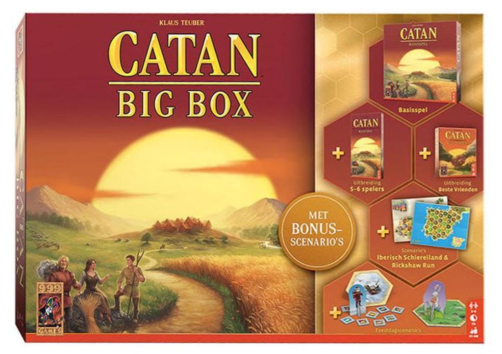999Games Catan Box Brettspiel 5 6 Spieler Produktbild 
