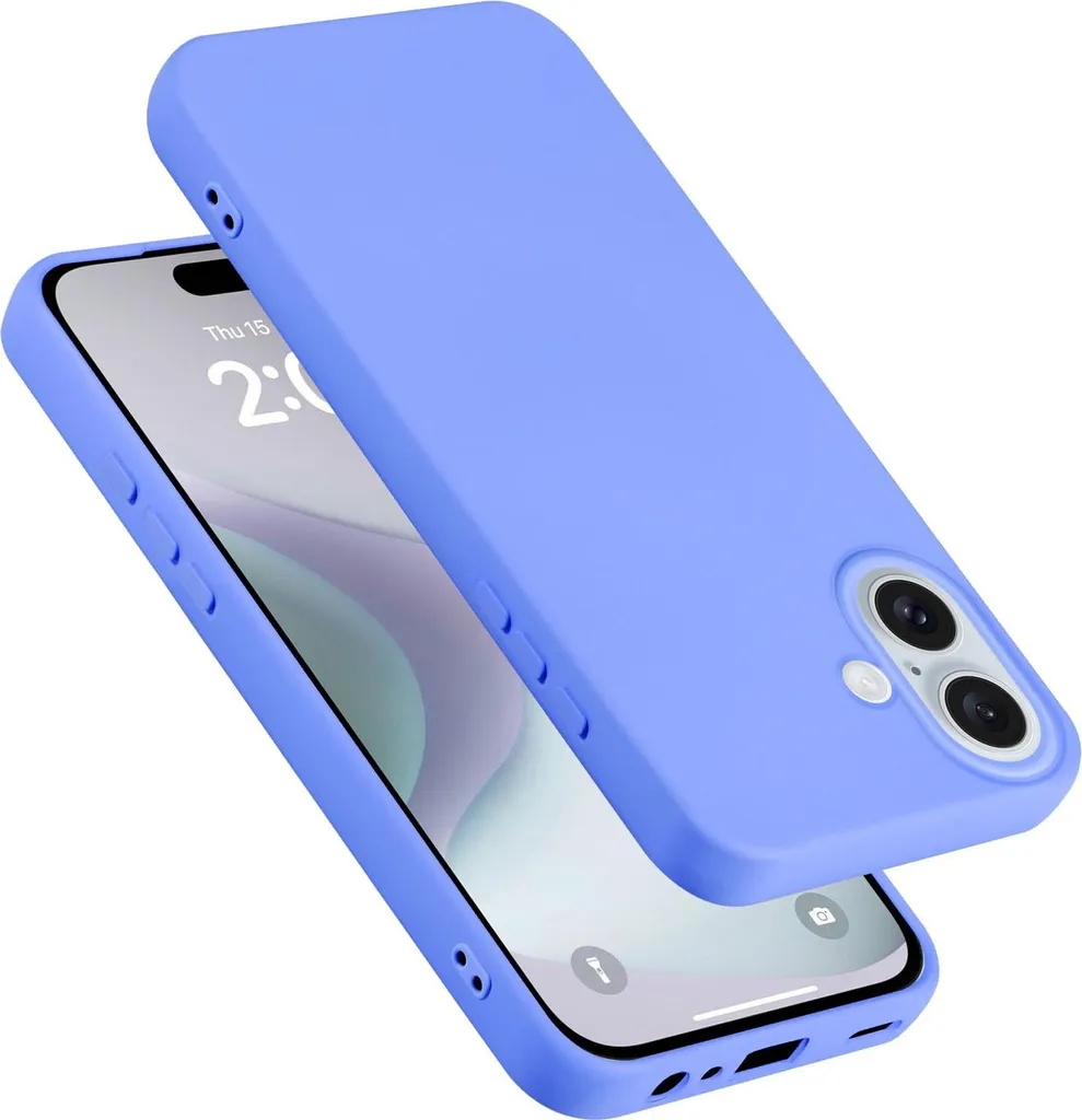 Cover iPhone 16 PLUS Cadorabo Silicone TPU | Massima Resistenza