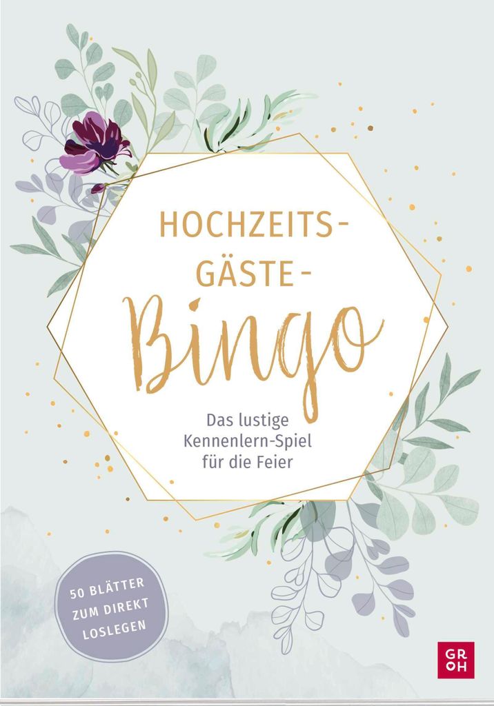 Hochzeits-Gäste-Bingo