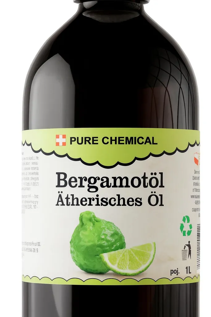 Huile Essentielle de Bergamote 1L - Solution Anti-Stress et Calme