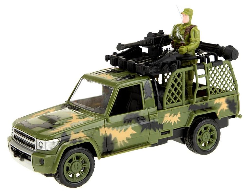 Toi-Toys - Ferngesteuertes Fahrzeug - Alfafox Militär Jeep Produktbild 