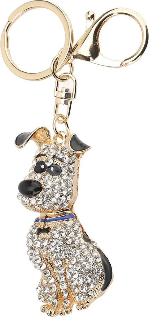 Portachiavi Farfalla Con Cristalli E Strass – Ciondolo Per Borsa O Auto – Regalo Donna