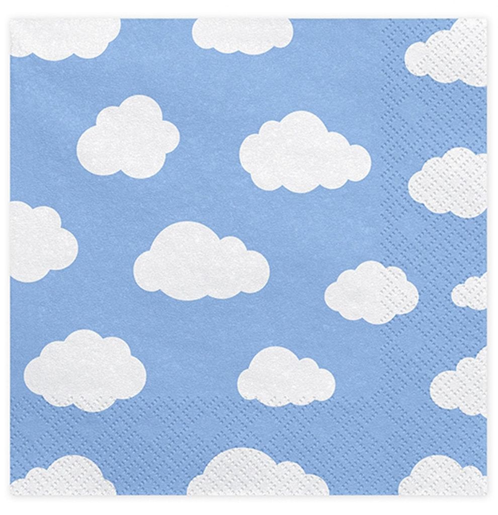 Flugzeugservietten, 33x33 cm (1 Packung / 20 Stk.) Produktbild 