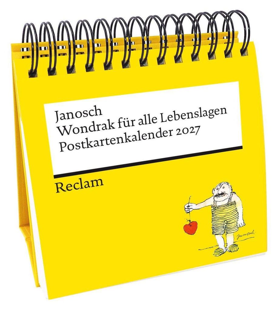 Wondrak für alle Lebenslagen. Postkartenkalender 2027