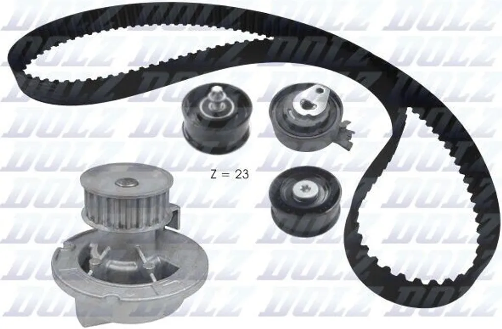 Pignon de distribution en acier renforcé Opel Zafira et Saab 9-3 TiD