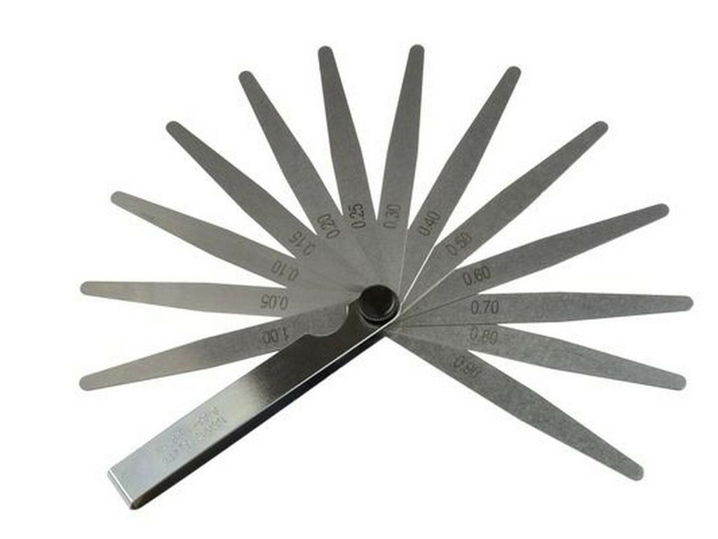 BSD Professioneller Fühler 13 Blatt 0,02-1mm