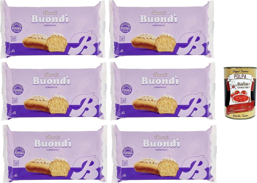 Bauli Buondì Classico, Snacks gebackener Kuchen mit Produktbild 