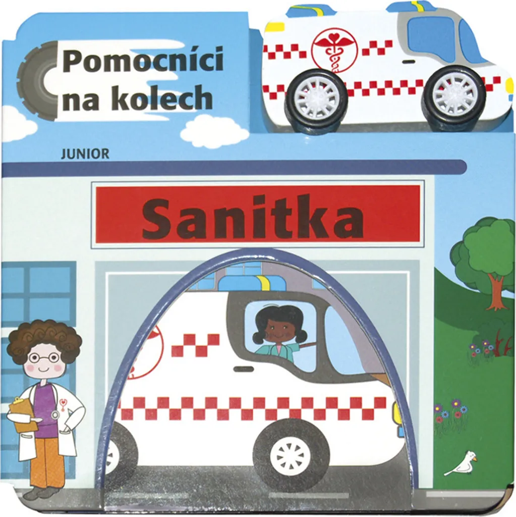 Livre interactif contre les écrans avec voiture en bois sans plastique