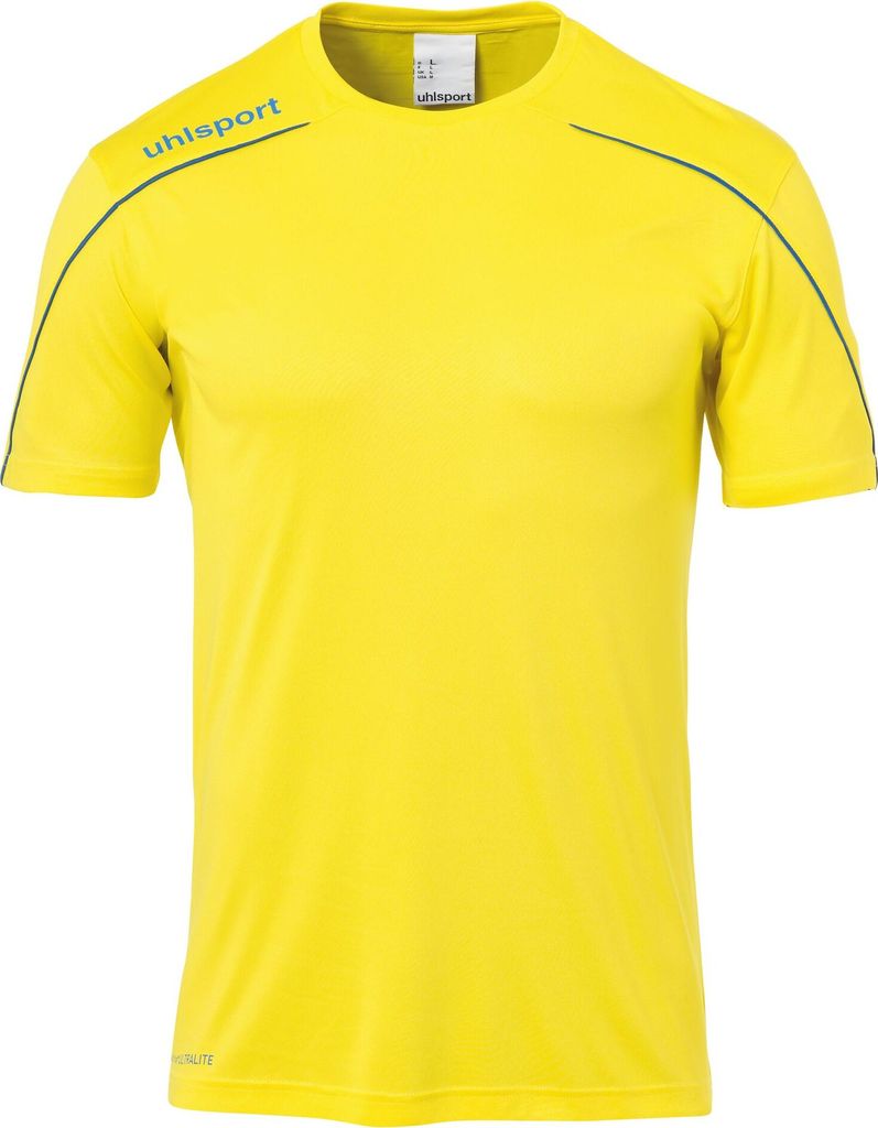 Uhlsport STREAM 23 TRIKOT KURZARM 3XL limonengelb/azurblau