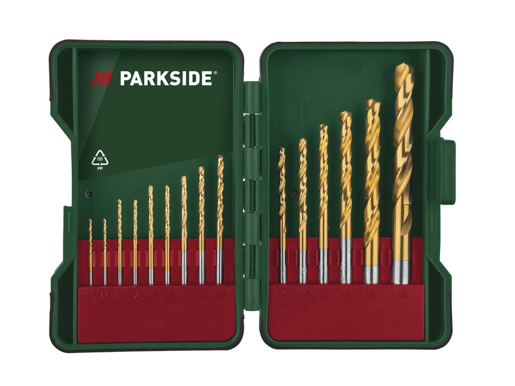 PARKSIDE® Bohrer- und Bit-Set PBB 4B2 (HSS- Spiralbohrer Produktbild 