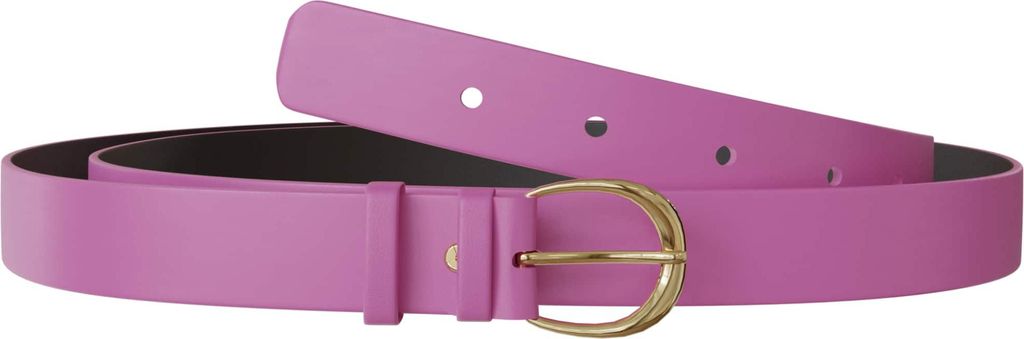 Damen Leder Gürtel 40mm Jeans Hosen Rindleder 30646 Pink 100 cm