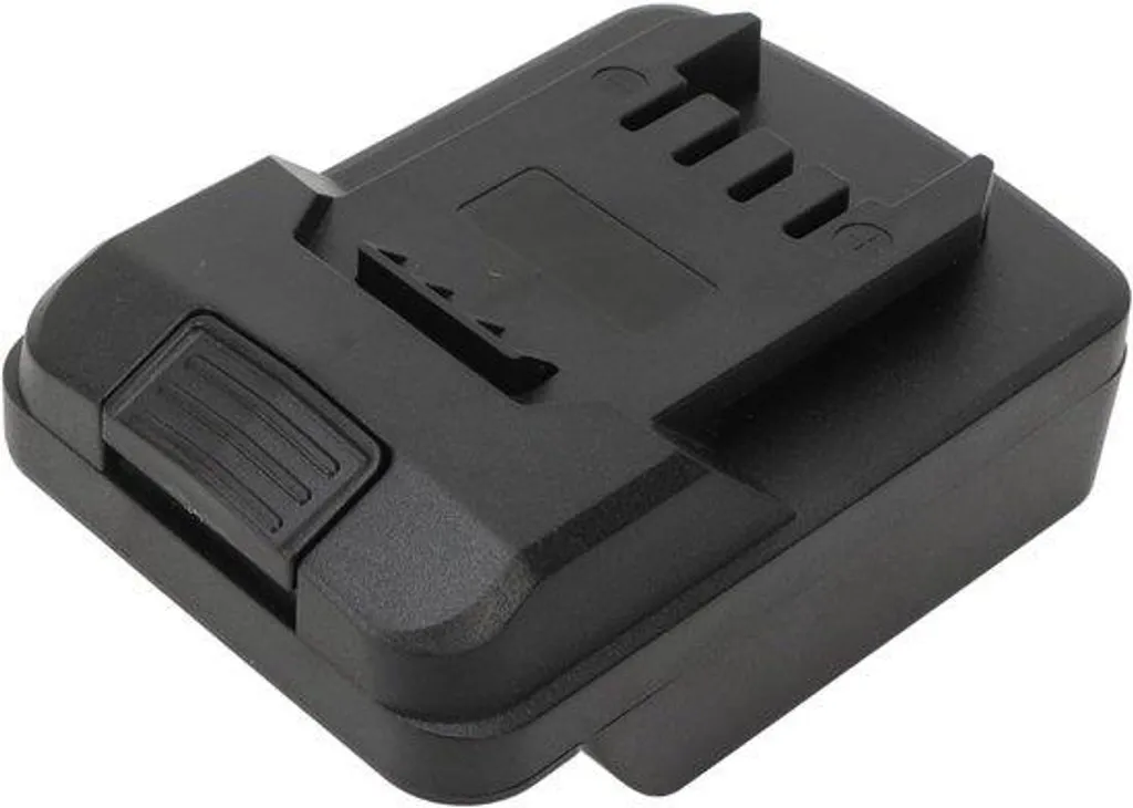 Adaptateur batterie lithium 18V 20V noir ABS pour réparer vos vieux outils