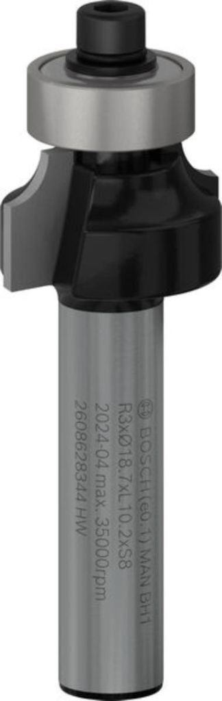 Fresa per arrotondare Standard per legno Raggio 3mm Immagine del prodotto 