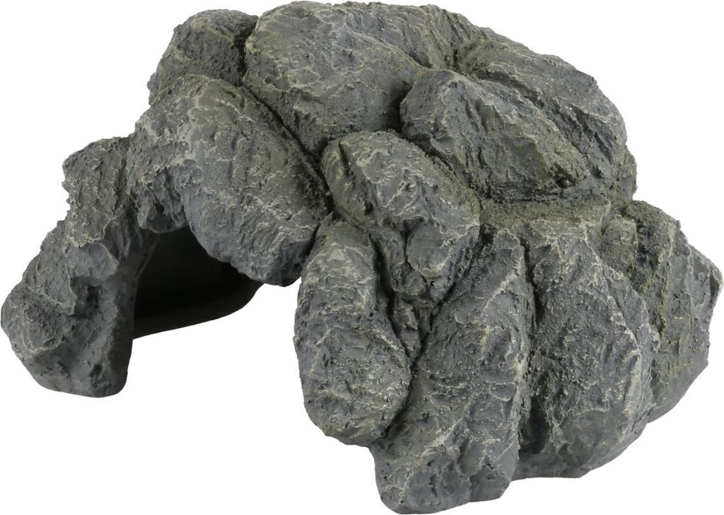 Terra Della Reptiliengrotte anthrazit, Größe: XS