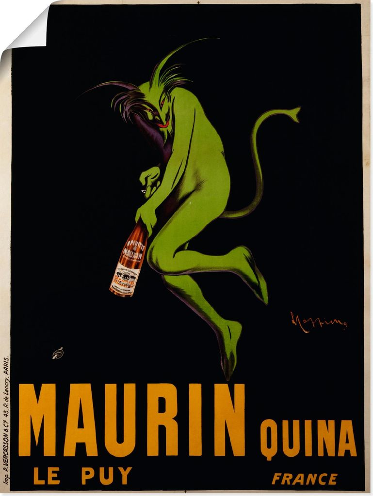 ARTland Poster Maurin Quina. Um 1922 Größe: 60x80 cm