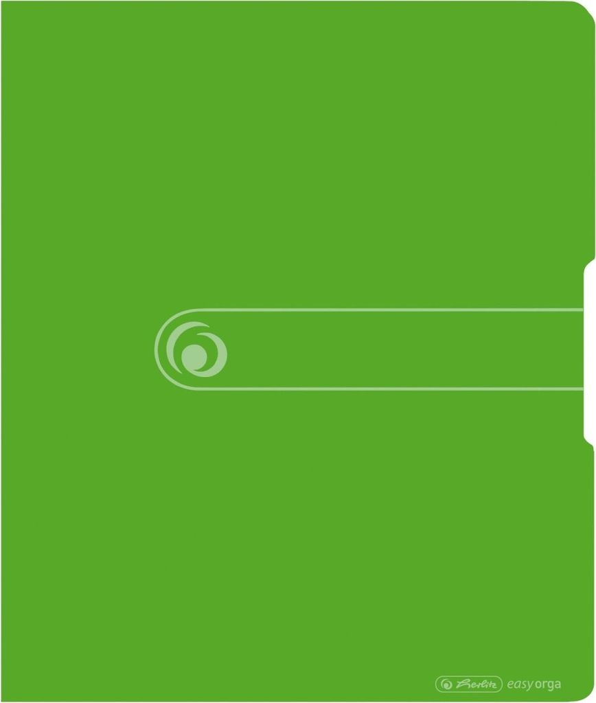 Ringbuch A4 2 Ringe PP 25mm apfel opak to go Packung mit 10 Stück