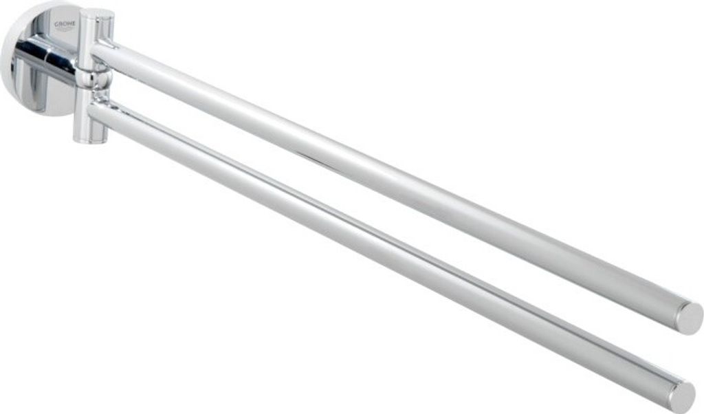 Grohe Handtuchhalter ESSENTIALS 2-armig, schwenkbar, 449 mm Produktbild 