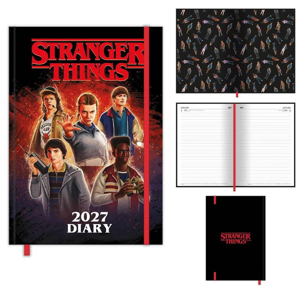 Stranger Things 5 - Agenda de poche 2027 Image du produit 
