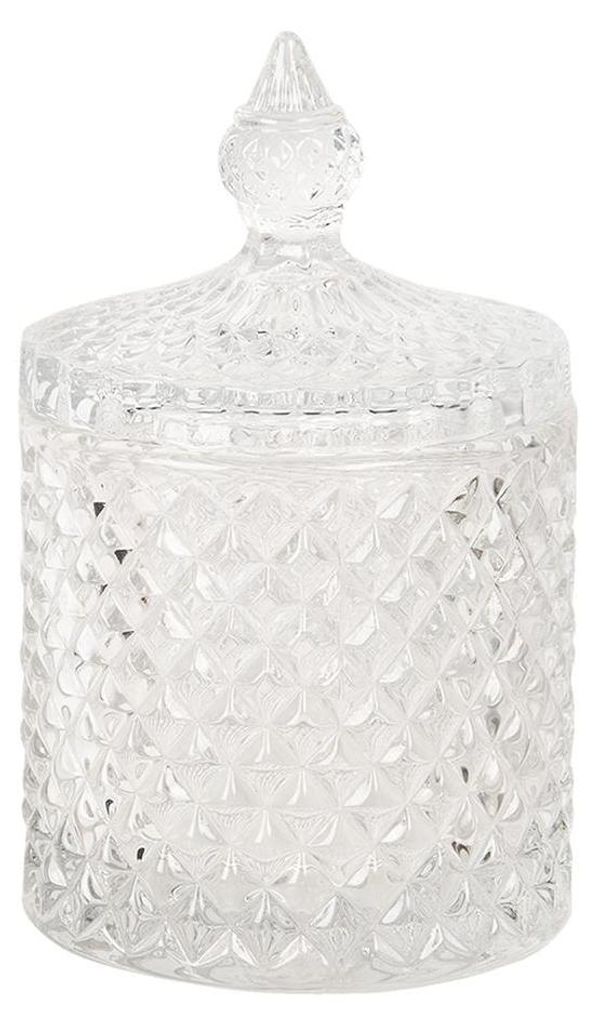 Clayre & Eef Glastopf Ø 8x13 cm Glas Produktbild 