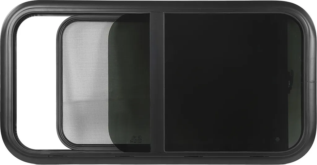 Aménagement Van et Fourgon : Fenêtre Coulissante 900mm avec Moustiquaire