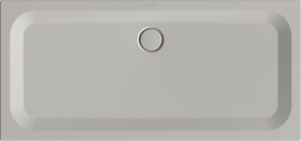 BetteUltra Rechteck-Duschwanne mit Minimum-Wannenträger, 1600x750x35mm, GlasurPlus, 5953-410PLUS,T1