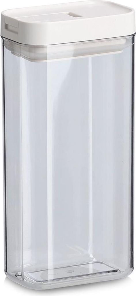 Zeller Lebensmittelbehälter, Kunststoff, 11x7x23 cm, 1,1 l, transparent