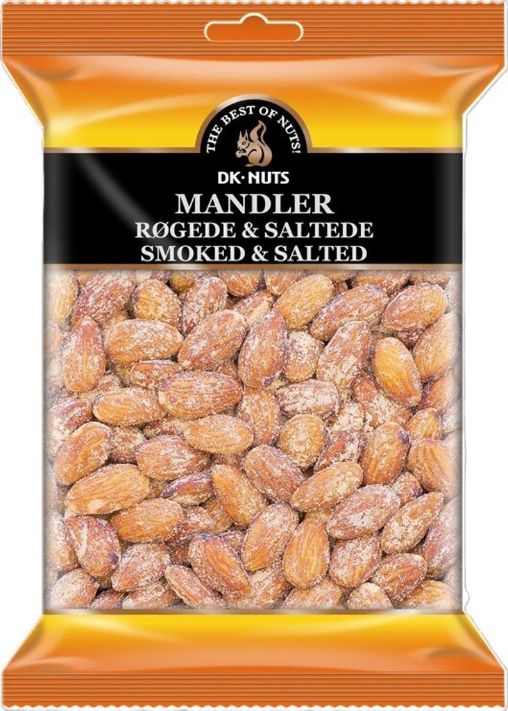DK Nuts Mandeln Geräuchert & Gesalzen 250g Produktbild 