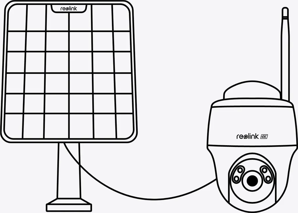 Offerta Reolink Argus PT 5MP Telecamera Batteria 360° USB-C Nero - 2