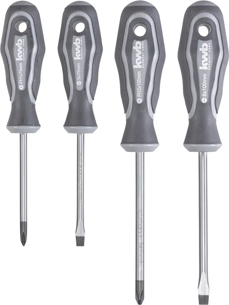 Tournevis kwb 141190 anti-dérapant pour visser sans abîmer vos têtes de vis