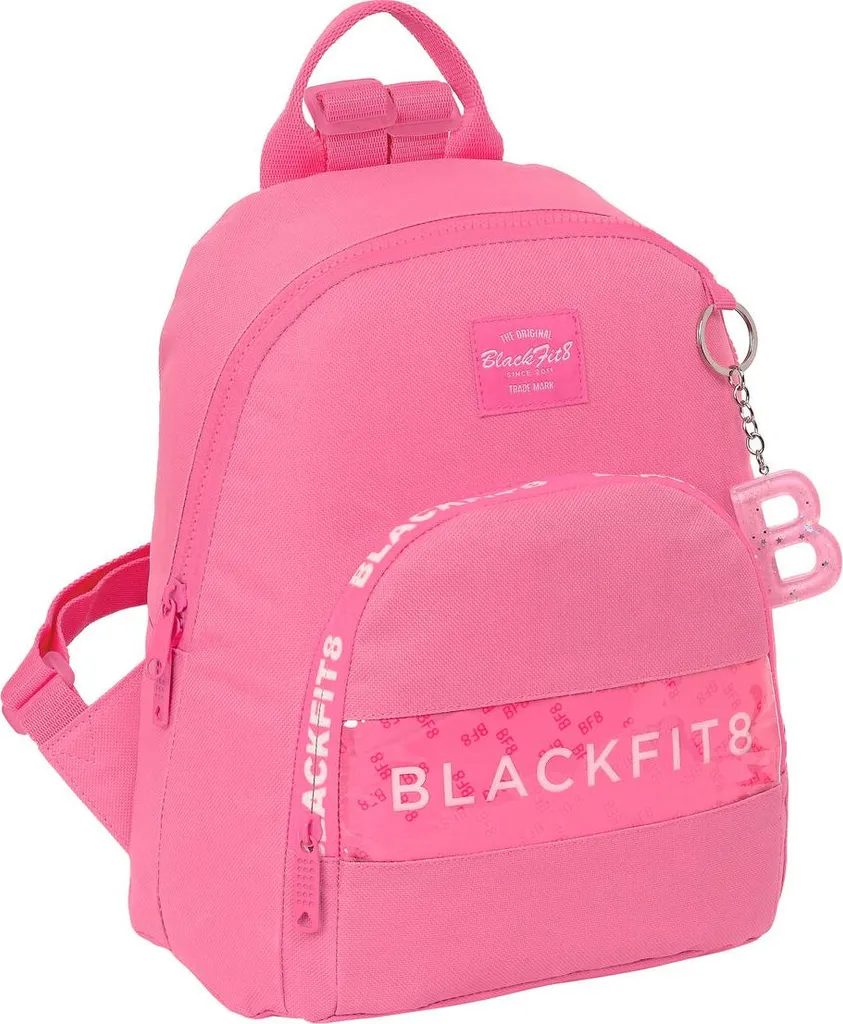 Sac à dos enfant BlackFit8 Glow up Mini Rose ergonomique et compact