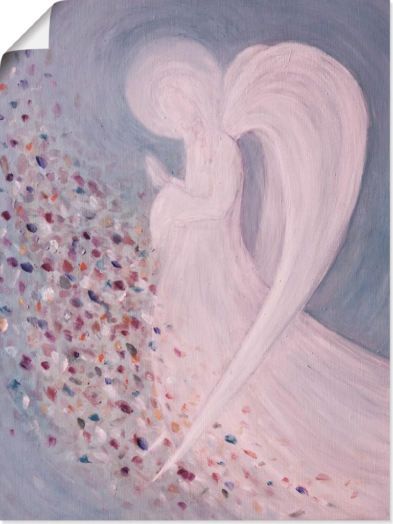 ARTland Poster Engelbild III Größe: 60x80 cm