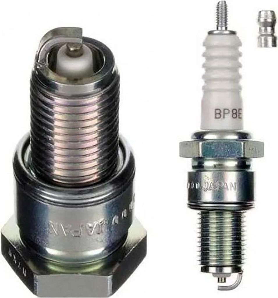 Ngk Bp8es Zündkerze Silber Silber One Size