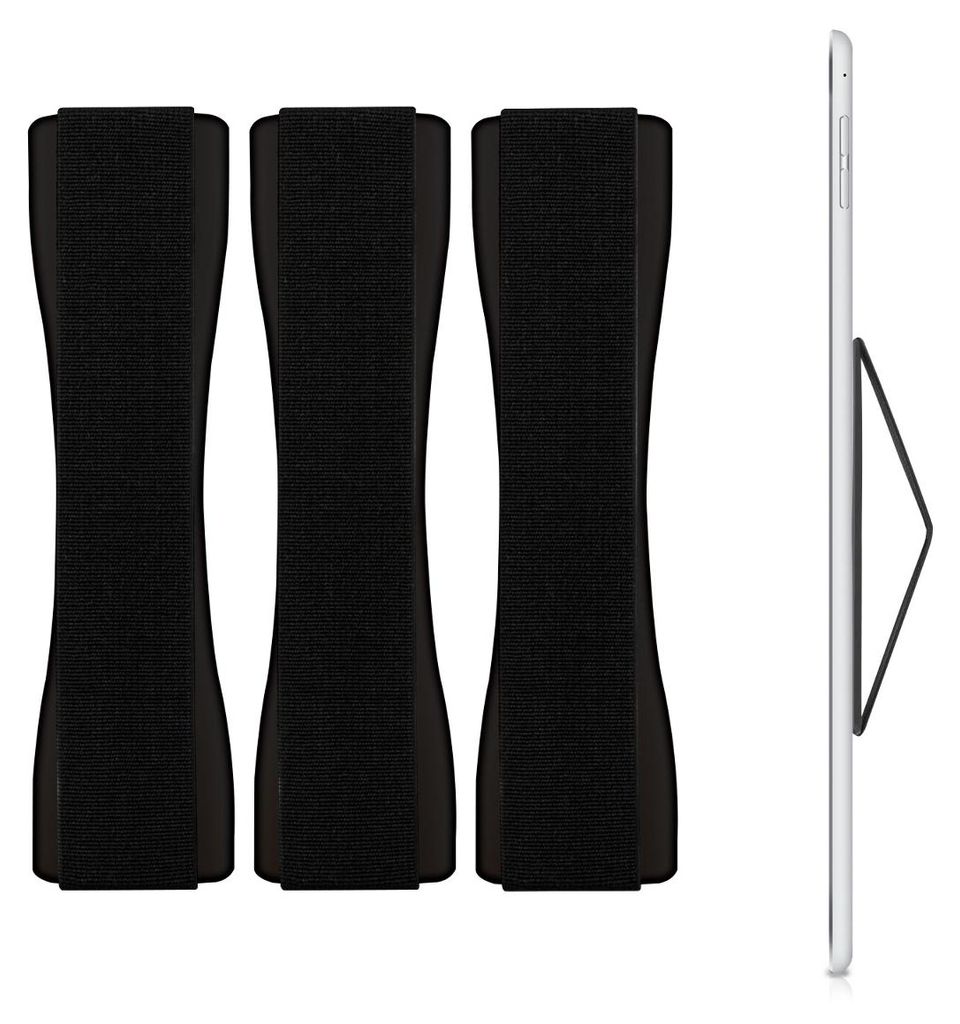 kwmobile 3x Tablet Fingerhalter Griff Halter - Produktbild 