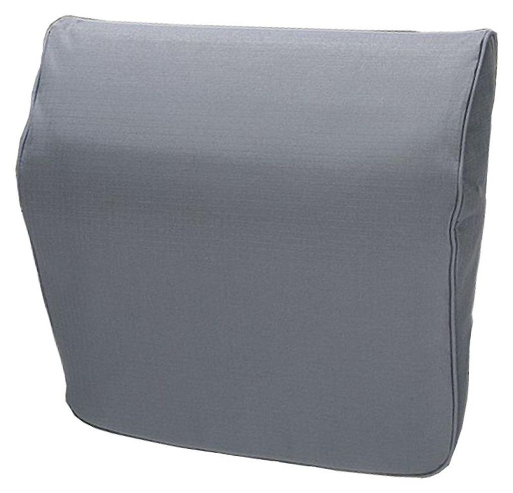 Relings-Kissen (44 x 42 x 10 cm) – Ergonomisches Rückenpolster für Draht- & Rohrrelings