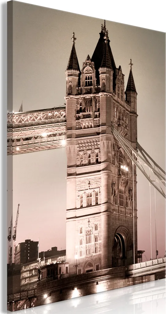 Stampa su Tela Londra Verticale 40x60 - Quadro Moderno Urban Style
