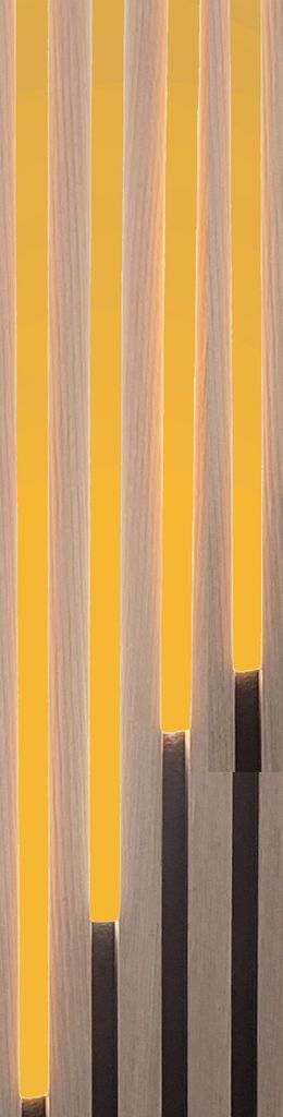 2363 LED ALU Leuchte f Paneele 18mm Abstand 3x150cm Netzteile ORANGE