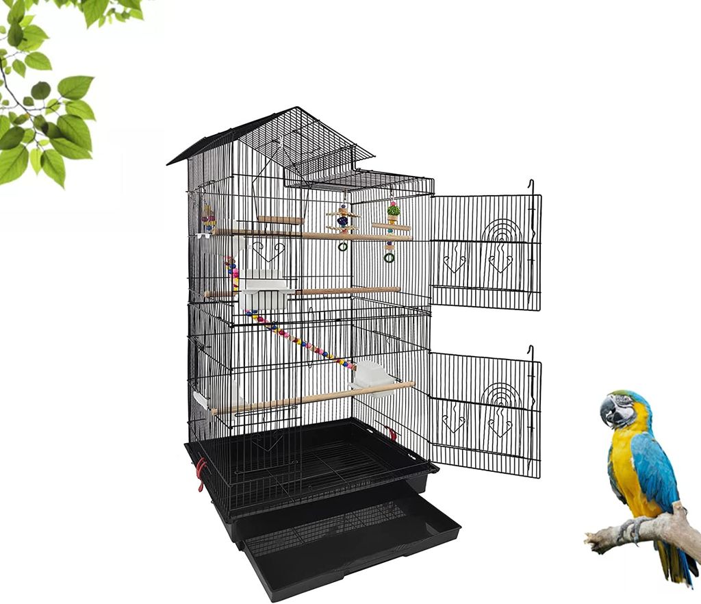YARDIN Vogelhaus Vogelkäfig Vogelvoliere Papageienkäfig Produktbild 