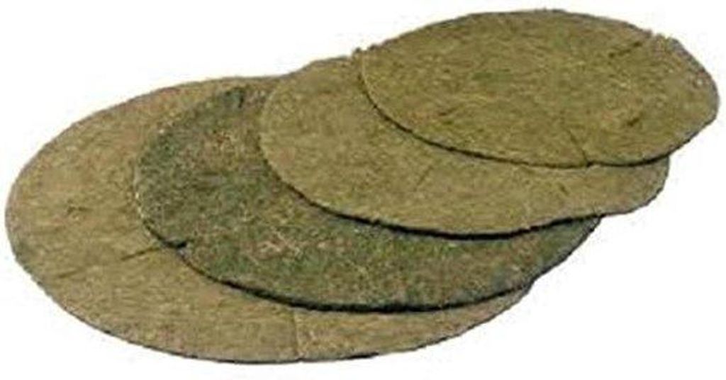Kokosmatte für Pflanzen draußen - sehr absorbierend - 3 Stück 300mm - Grün