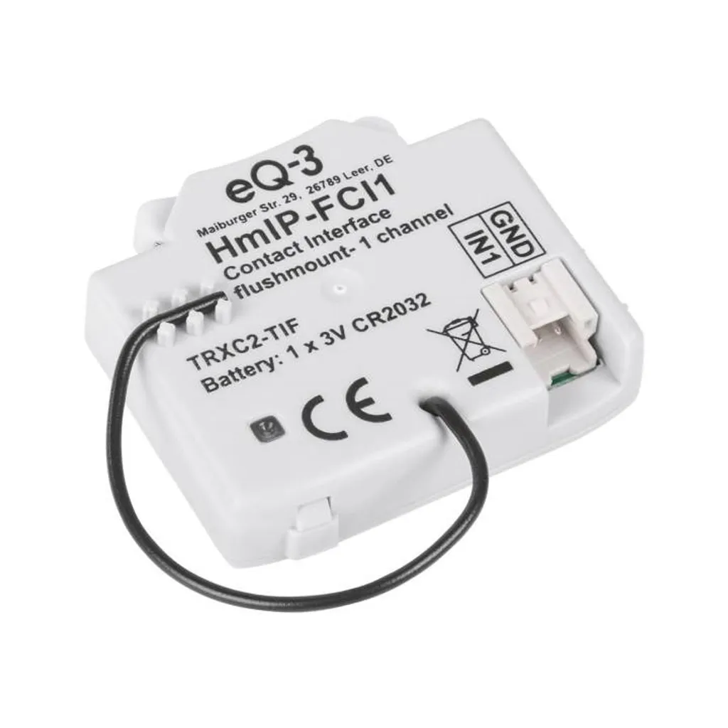Connecter un interrupteur classique avec l'interface Homematic IP
