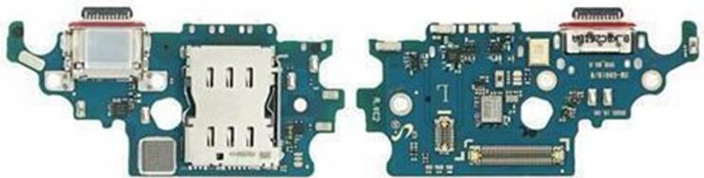 Original Samsung Galaxy S21 5G G991B Ladebuchse SIM Platine Produktbild 1